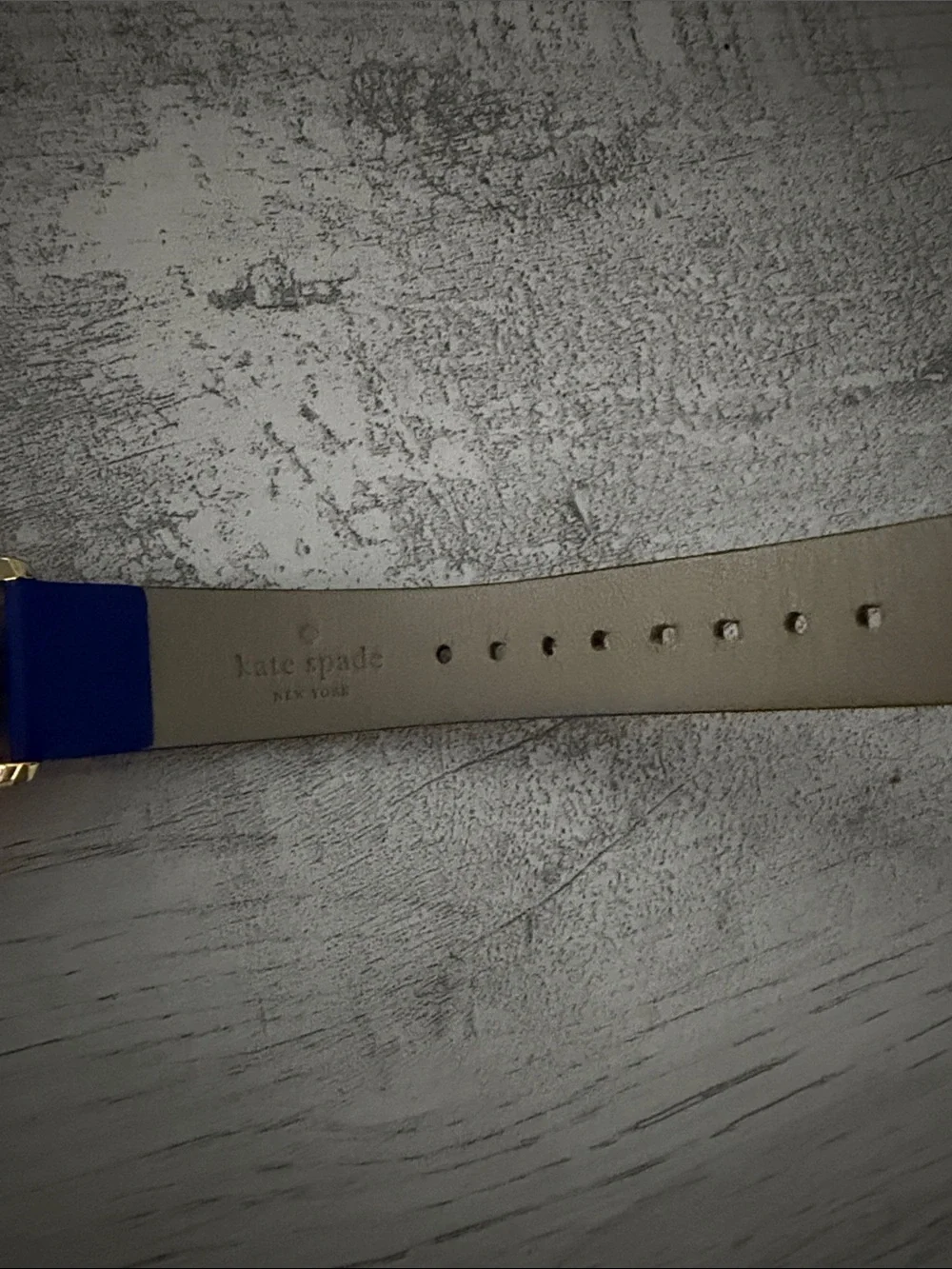 kate spade Blue and Green Peacock-Style Dial Women's Watch